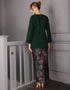 BAJU KURUNG MODEN MINI GEETA (EMERALD GREEN)